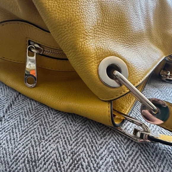 Michael Kors Bright Yellow Shoulder Bag - Picture 8 of 11